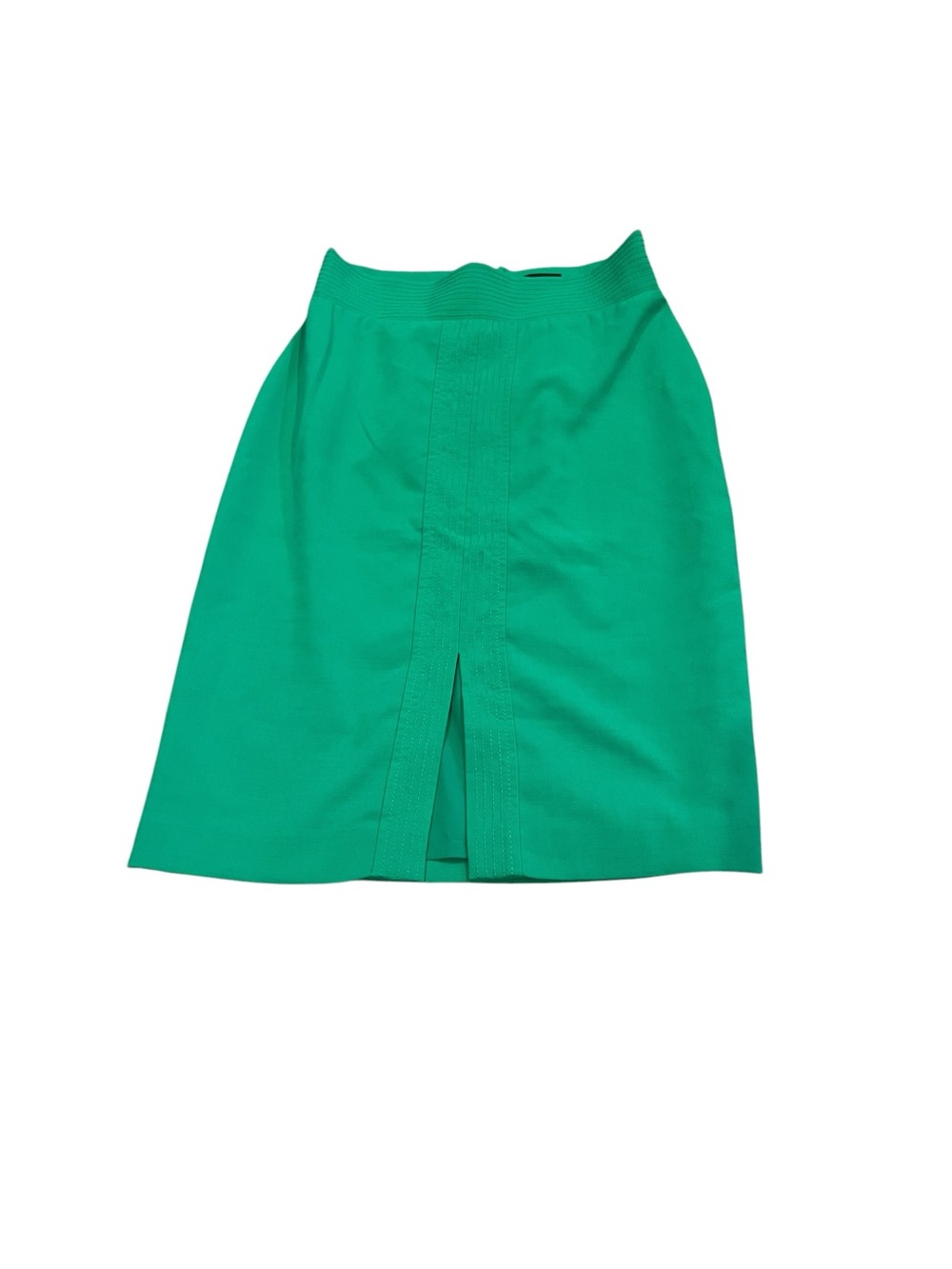 Ann Taylor Bright Green Midi Skirt